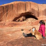 Hiking with your dog in the desert